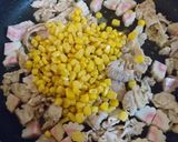 味噌バターチャーハン【パラパラ】作り方5写真