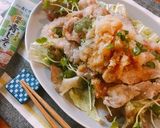豚こまサクサク揚げ♡青じそおろしポン酢作り方4写真