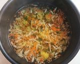 犬用＊ｻｻﾐと野菜のｽｰﾌﾟご飯作り方3写真