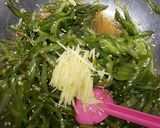 中華風茎ワカメ作り方4写真