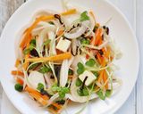 簡単！おすすめ☆新玉ねぎと塩昆布のサラダ作り方4写真