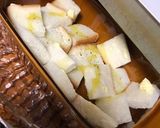 キッチン鋏で！可愛いキューブトースト♡作り方2写真