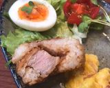 一切れとんかつdeソース焼きおにぎり作り方6写真
