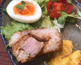 一切れとんかつdeソース焼きおにぎり作り方6写真