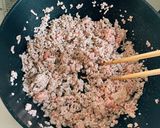 キーマカレー丼作り方1写真