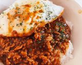 キーマカレー丼作り方5写真