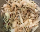 大根の皮と牛蒡の金平作り方8写真