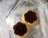 ポリ袋でまぜまぜ栗のプリンケーキ作り方1写真
