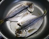 簡単！鯵の干物☆フライパン焼き作り方1写真