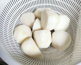 【離乳食メモ】里いもと大根にんじんの煮物作り方1写真