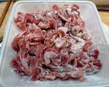 超簡単！豚こま肉と玉ねぎの甘酢てりやき！作り方4写真