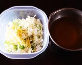 キャベツたっぷり海老と春雨炒め作り方3写真