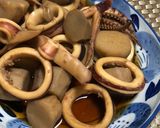 いかと里芋の煮物作り方9写真