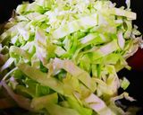キャベツたっぷり海老と春雨炒め作り方6写真