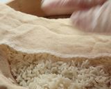 【中華デザート】蓮の葉ともち米の鶏肉団子作り方5写真