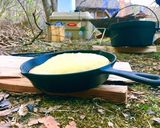 【キャンプ飯】「ぐりとぐら」のカステラ作り方8写真