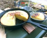【キャンプ飯】「ぐりとぐら」のカステラ作り方9写真
