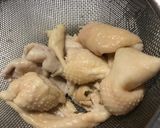 おつまみに！簡単！ネギ塩とり皮ポン酢♪作り方2写真