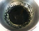 蓬餅～黒米・粒あん♪作り方3写真