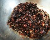 蓬餅～黒米・粒あん♪作り方8写真
