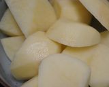 じゃがいもの味噌バターひき肉和え作り方1写真