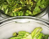 地元の田舎料理☆高菜と薩摩揚げの煮物作り方1写真