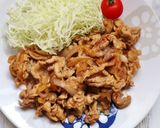 お弁当に♪簡単！豚肉のしょうが焼き作り方4写真
