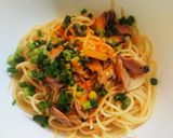 ナンちゃって、うにパスタ作り方8写真