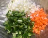 カレールーで作る☆カレー炒飯作り方1写真