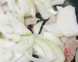 丼弁当●玉ネギと煮詰める豚丼作り方2写真