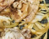 丼弁当●玉ネギと煮詰める豚丼作り方3写真