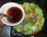 豚肉キャベツの梅肉ソース炒め♪簡単作り方14写真