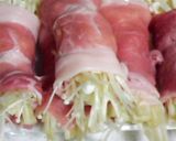 簡単＆豪華!!豚肉えのき巻デミソース♪作り方2写真