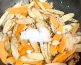ごはんもりもり☆そぼろ入ごぼうの甘辛炒め作り方11写真