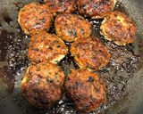 餃子リメイク☆お弁当にも☆照り焼きつくね作り方7写真