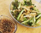 菊芋のサラダ 胡麻ポン酢ドレッシング添え作り方5写真