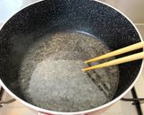 卵ふんわり＊豆腐となめこの食べるお味噌汁作り方3写真
