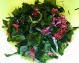 お豆腐と海藻ワカメのサラダ作り方3写真