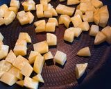 じゃがいもとコーン、ちくわのマヨ炒め作り方5写真