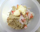 切り干し大根とカニカマの胡麻マヨサラダ作り方6写真