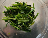 ほうれん草のごま和え作り方4写真