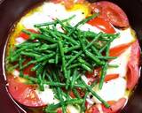シーアスパラガスのせ熱々カプレーゼ作り方5写真