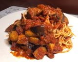 ナスがゴロゴロのトマトソースパスタ作り方11写真