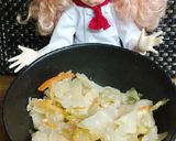 リカちゃん♡鮭とキャベツ酒粕グラタン♪作り方2写真