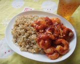 えびチリチャーハン♪作り方4写真