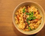 ほたるいかと菜の花の＊炊き込みご飯作り方7写真