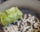鶏ミンチで澄んだスープのロールキャベツ作り方9写真