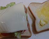 ホットサンド（レタストマト）作り方3写真