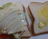 ホットサンド（レタストマト）作り方4写真