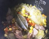 電気圧力鍋で寝る前簡単！朝スープ作り方6写真